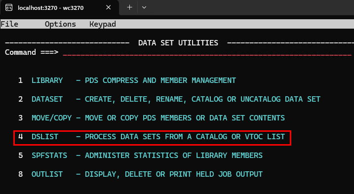 Emulate your own mainframe 7